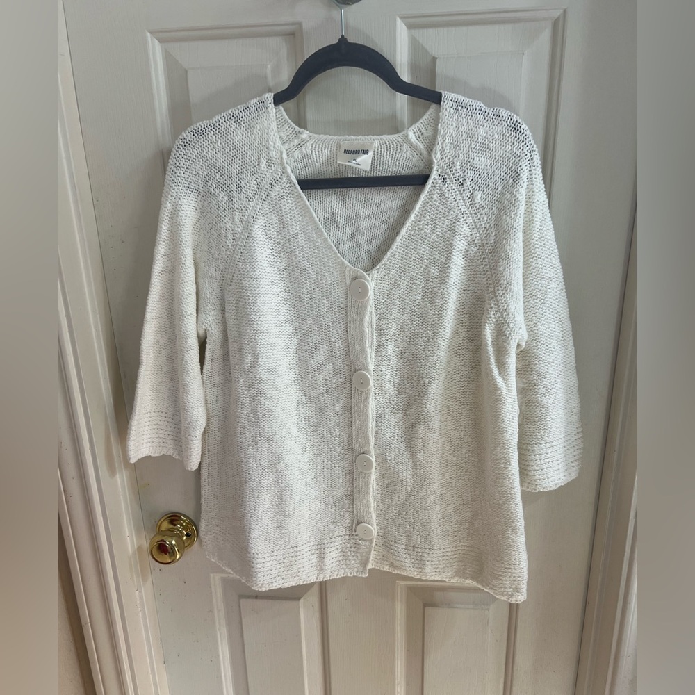 White sweater